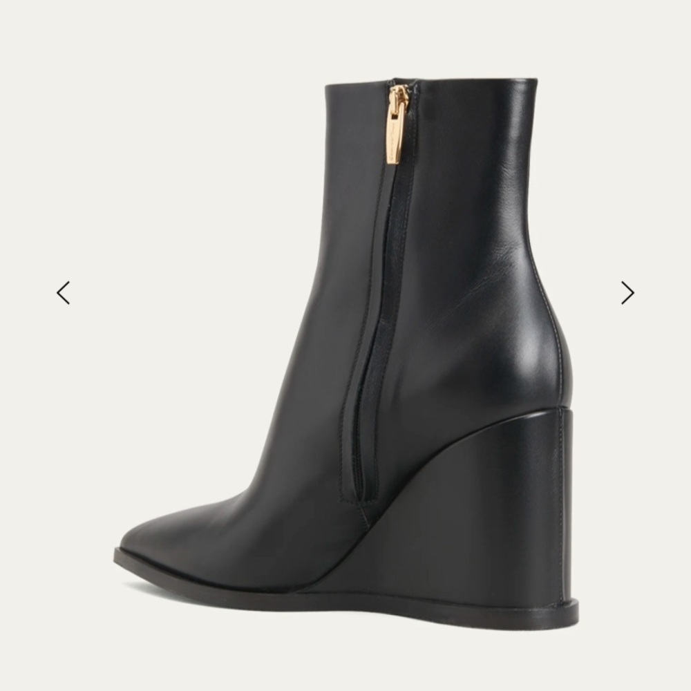 Gianvito Rossi - Glove Leather Wedge Boot